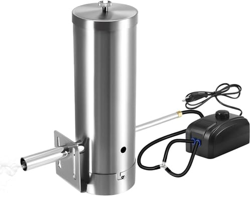 Generatore di fumo freddo in acciaio inox per affumicatore, barbecue e affumicatore, spirale per pesce, carne, formaggio e verdure, generatore di fumo freddo durevole