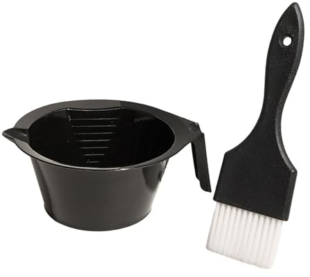 XLWLLNJ Kit Profesional de Tinte para El Cabello, Kit de Herramientas para Teñir El Cabello con Pincel para Tinte Y Recipiente para Tinte.