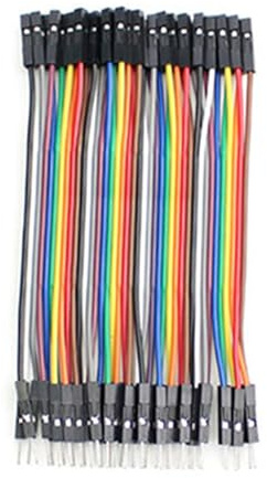 Générique Assortiment de Fils de Connexion mâles et Femelles, 40 Broches, pour Planche à Pain électronique, projets de Bricolage, Cordon de Planche à Pain