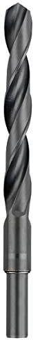kwb HSS Metallbohrer Ø 13 mm - Abgedrehter Schaft, DIN 338 - Spiralbohrer für Metall - Universell einsetzbar
