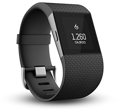 Fitbit Surge Fitness Watch Small, Schwarz, S (140–170mm Handumfang)