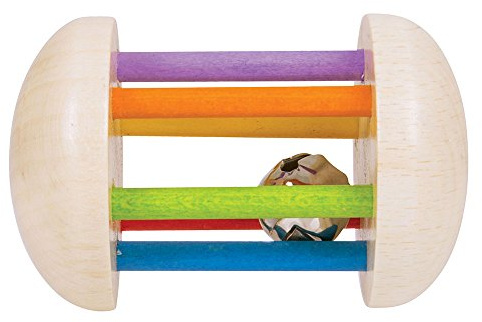 Bigjigs Toys Rullo a sonagli arcobaleno