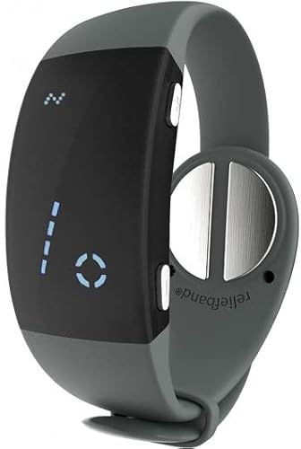 Reliefband Premier Motion Sickness Wristband - Aktualisiert mit neuen Funktionen - Erhöhte Akkulaufzeit - Einfach zu verwendendes, schnelles, drogenfreies Übelkeitsband - Hilft bei Übelkeit