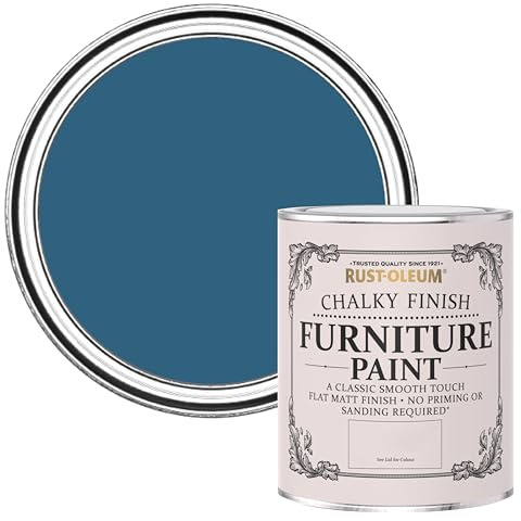 Chalky Furniture Paint (750ml, Cobalt)