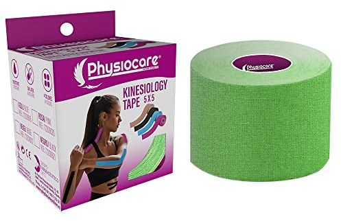 Kinesio Tape. Cinta elástica sin látex. Resistente al agua