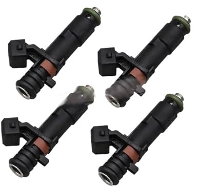 4 Pezzi Iniettori Di Carburante Per Twingo 2 1.2 8 V 8200885283 H8200552714 Ugello Di Iniezione Di Carburante Iniettore Carburante Ugello Iniettori Auto