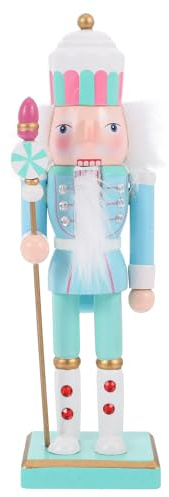 Garneck Weihnachts-Nussknacker-Figur: Nussknacker-Soldat Aus Holz Weihnachts-Ornament -sdekoration -Ornament Für s-Wohnkultur-Party