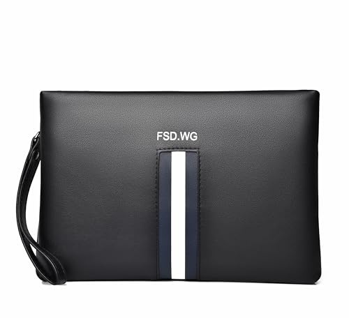 FSD.WG Herren-Clutch, Handtasche, 30,5 cm, große Handtasche, große Clutch-Geldbörse