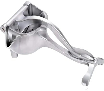 Exprimidor Manual Exprimidor de jugo Manual, exprimidor de naranja a presión de la mano, exprimidor de limón y Granada, accesorios de cocina, herramienta for frutas Para Cítricos, Naranja(Silver)