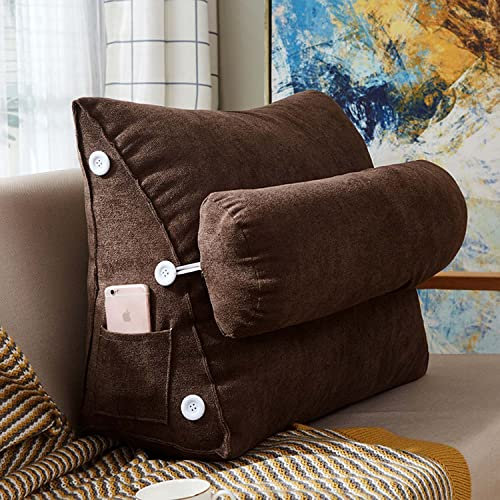 Ergonomisches Lesekissen mit verstellbarer Nacken- und Lendenwirbelstütze für Sofa oder Fernseher