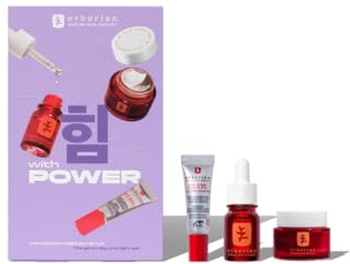 Erborian – Essentials Tag und Nacht – Skin Therapy x CC Augenpflegeset – Skin Therapy Oil 10 ml + Skin Therapy Eye 15 ml + CC Eye Gold 3 ml – Koreanische Kosmetikpflege