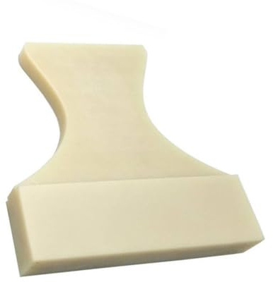 Blocco maschiatura per installazione di pavimenti, blocco a doppia scanalatura in nylon per assi di legno laminato, strumento leggero fai da te albicocca
