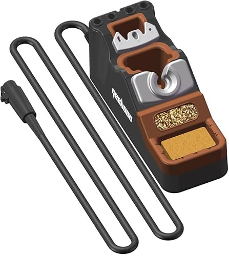GEEBOON TC22 SDC02 Soldering Iron Stand for TC22 HC24 TA305 HA310 Soldering Station, Supports T245 T210 T115 and TH12 Handle