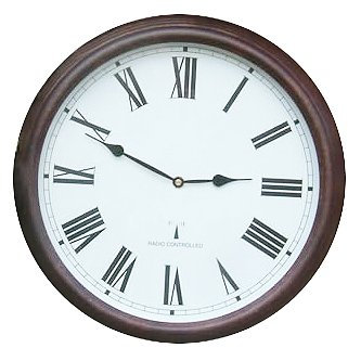 Primrose 38cm Perfect Time Radio Controlled Garden Wall Clock by About Time™