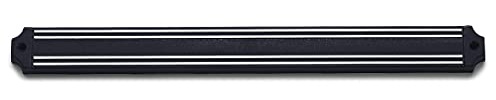 F. DICK magnetlist 55 cm (för kockkniv/köksverktyg, knivlist av plast, inkl. monteringstillbehör, knivhållare) 90591550, svart
