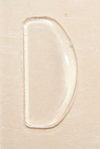 3 Paar (6 Stück) Nasenpad zum aufkleben 3M halbrund 13mm