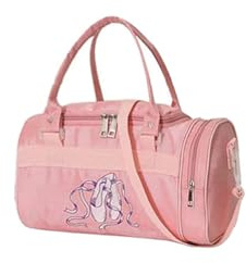 Liten danssportväska för flickor, liten gymväska, övernattningsväska för barn, weekendväskor, rosa 1, S, söt, rosa 1, S, söt, Rosa 1, S, Söt