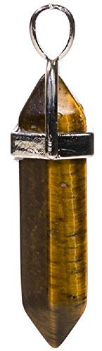 Pendentif Oeil du Tigre Bâton 6 Facettes-Pierre & minéraux …