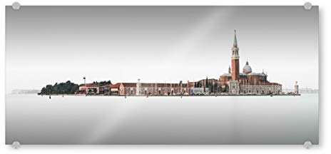 artboxONE Acrylglasbild 120x40 cm Städte Venedig San Giorgio Maggiore - Bild venedig Skyline venedig