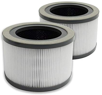 PUREBURG Vista 200 - Filtros HEPA de Repuesto Compatibles Con Purificador de Aire Levoit, Número de Pieza Vista 200-RF, H13 de Carbón Activado de Filtración de 3 Etapas 2 en 1, Olor