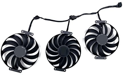 REMSEY Raffreddamento 95MM 7PIN CF1010U12S Compatibile for ASUS TUF Gaming Radeon RX 6700 XT/ 6800 / 6800XT / 6900 XT ventole for schede Video grafiche Kindly