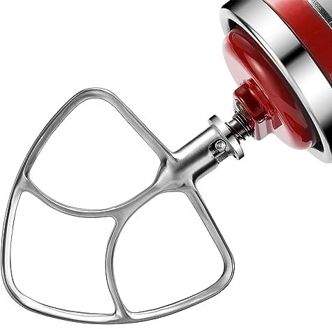 Stainless Steel Flat Beater for KitchenAid 5 Quart Tilt-Head Stand Mixers