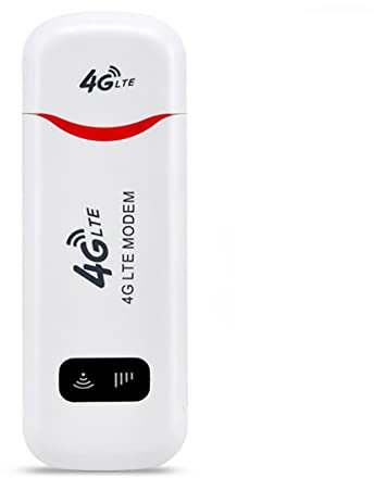 BRIUERG 150 Mbps 4G LTE USB WiFi Routeur Voiture Portable Mobile WiFi 4G USB Dongle WiFi Modem Adaptateur RéSeau avec Emplacement pour Carte SIM