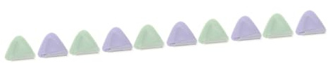 FOMIYES 10 Stk Augenbrauen Trimmer Epilierer Zur Haarentfernung Augenbrauenschneider Tragbarer Rasierer Augenbrauenrasierer Rasierer Augenbrauen-tools Werkzeug Rostfreier Stahl Bilden