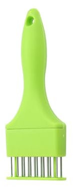 SLEDEZ Meat Tenderizer Needle Kitchen Stainless Steel Loose Meat Needles Kitchen Gadgets(Green)