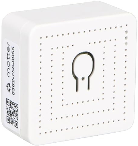 Wengart Interruttore WiFi Smart Relay AC 100-240V 16A App Ewelink 2.4GHz supporta protocollo Matter, facile da integrare nell'ecosistema Smart Home