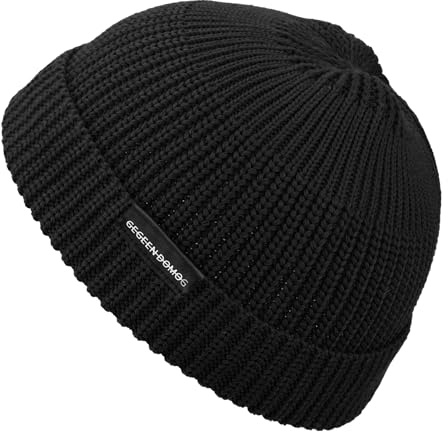 Clakllie Leicht Kurze Fisherman Beanie Sommerhut Fischermütze Herren Freizeit Strickmütze Seemannsmütze