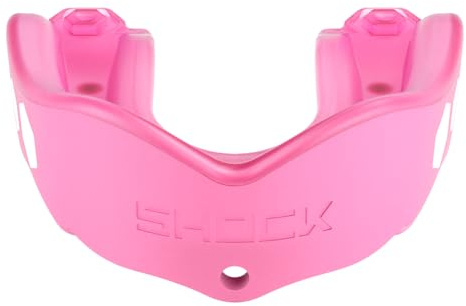 Shock Doctor Kids' Gel Max Flavour Fusion Mouthguard, Bubble Gum, 17 Junior