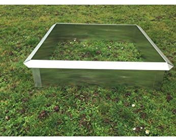 Schneckenblech aus Aluminium Profi-Set 1500 10x1,m+4xEckverbinder Schneckenzaun