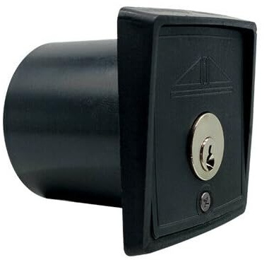 Dieffematic Selettore a Chiave per Cancello Automatico - da Incasso Universale con 2 Chiavi, Contatti NC/NO, Grado IP44