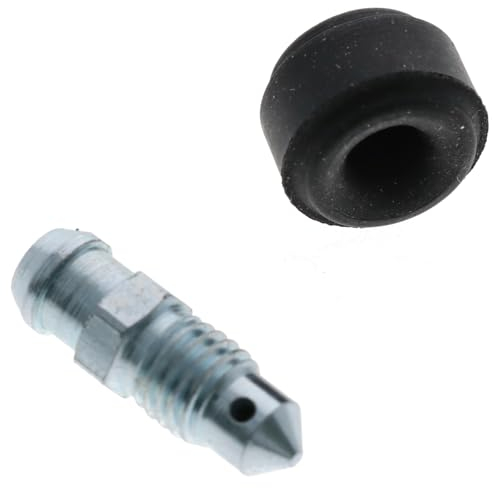Bremssattel Entlüfterschraube Entlüftungsventile M7x1x21.7 mit Kappe für BMW Alfa Mazda Dacia