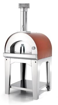Forno a Legna da Esterno 85,5x78x196h (Rosso)