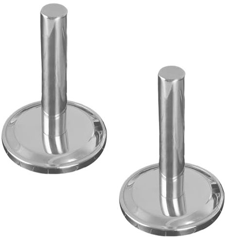Derwrtup 2 Pièces Pilon Viande INOX - Marteau À Viande Attendrisseur - Marteau Viande INOX - pour La Viande, Le Bœuf, Les Noix, Passe Au Lave-Vaisselle