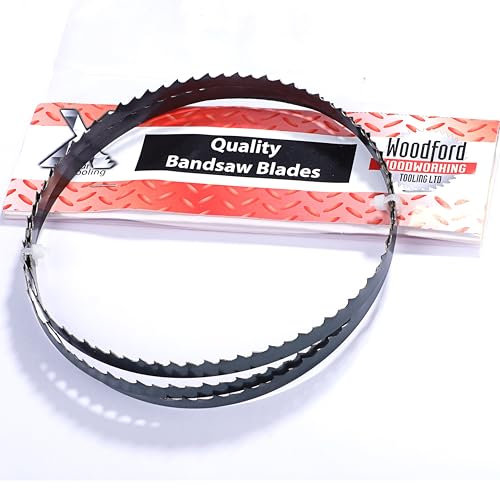 Bandsaw Blades 2299mm x 1/4 x 6 TPI Premium Quality Band Saw Blades for Cutting Wood, Plastic, Acrylic, MDF Made by Xcalibur Tooling UK