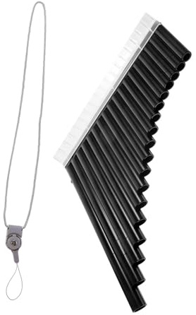 strumento a flauto pan Flauto di Pan a 18 canne in chiave di Do strumento professionale adatto ai principianti per esercitarsi