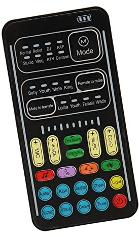 Aumotop Mini Changeur de Voix Portable avec 8 Effets Sonores, pour PC, Téléphones Portables, , , One, , PUGB Gaming