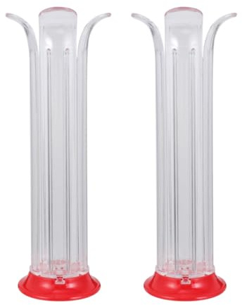Mikikit Tagliafrutta Manuale 2 Pezzi in Pp per Fette Uniformi, Facile da Pulire, per Insalate, Pizza e Freschi in Cucina