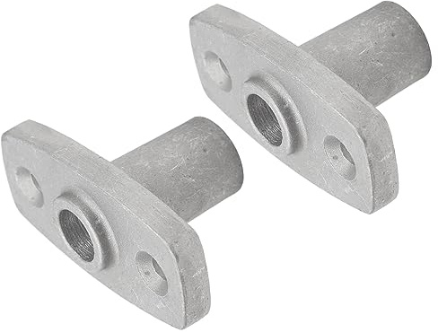 RiToEasysports Supporto per Presa per Remo con Montaggio Superiore in Alluminio Pressofuso, Confezione da 2, Gambo da 1/2 Pollici, Supporto Stabile a Forma di T per Parti di Ricambio per Barche a Remi