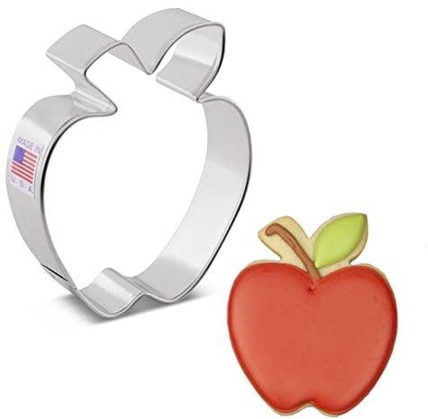Ann Clark Cookie Cutters Cortador de galletas manzana - 8,9 cm