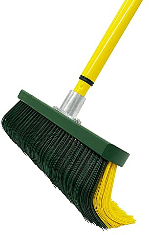 FRITZE Krallenbesen für Hof und Garten Inkl. Stiel 35cm breit