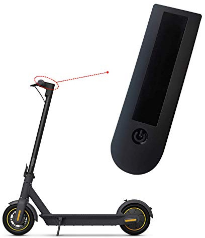 Glodorm Wasserdichte Armaturenbrett Abdeckung Shell für Ninebot Scooter Silikon Schutzhülle Zubehör für Segway Ninebot MAX Elektroroller