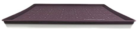 Tupperware Backunterlage Backen Silikon lila Dauer-Backunterlage Teig Easyplus 35685