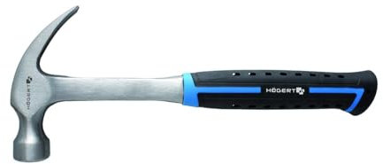 Hogert Professional Solid Carpenters Claw Hammer 450g - HT3B035