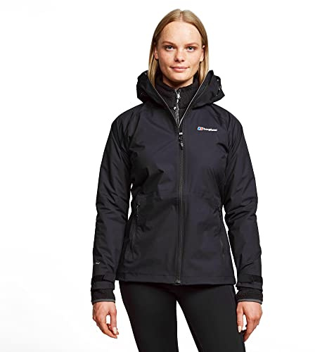Berghaus Women's Lightweight and Packable Boreen Stretch Waterproof Jacket, Women's Rain Coat, Outdoors, Hiking and Walking Clothing