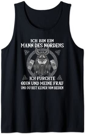 Herren Ich Bin Ein Mann Des Nordens - Nordmann Valhalla Wikinger Tank Top