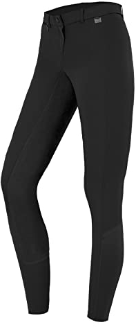WALDHAUSEN ELT Reithose Micro Sport, D38, schwarz